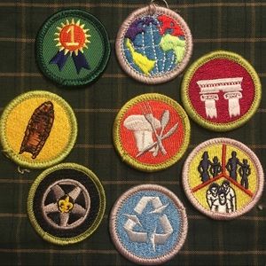 8 Boy Scouts of America patches